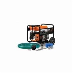 Generac® Power Systems 6822 Semi-Trash Water Pump, 158 gpm Flow Rate, 2 in NPT Inlet x 2 in NPT Outlet, Aluminum, Import