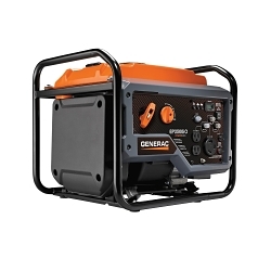GeneracĀ® 7128 GP Series Open Frame Inverter Generator, 120 V AC, 25 A, 3500 W Power Rating, 212 cc Engine, 2.37 gal Fuel Tank