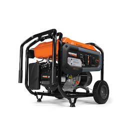 Generac® 7672 GP Series Portable Generator, 120/240 V AC, 54.2/27.1 A, 6500 W Power Rating, OHV Engine, 3600 rpm Speed