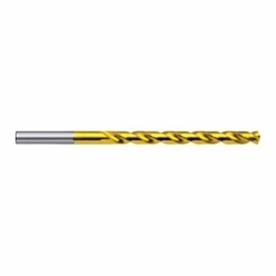 Guhring 9006690100000 Type Ti Guhring Taper Length Drill, 10 mm Drill - Metric, 0.3937 in Drill - Decimal Inch, 184 mm OAL, HSS-Co, TiN