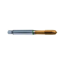 Guhring 9010100120000 1010 Green Ring STI Tap, M12x1.75 Thread, 4 Flutes, 6H Class of Fit, Plug Chamfer, Right Hand Cutting
