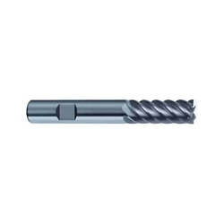 Guhring 9030190100000 3019 Finish-Tech GH100 U Center Cutting General Purpose Standard Length Finishing End Mill, 10 mm Dia Cutter, 22 mm Length of Cut, 6 Flutes, 10 mm Dia Shank, 72 mm OAL, Uncoated