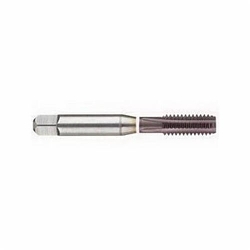 Guhring 9039370158750 Form C Straight Flute Tap With White Ring, Right Hand Cutting, 5/8-11 Thread, H5/H6 Thread Limit, Semi-Bottoming Chamfer, 4 Flutes, FIREX® Coated, HSS-E