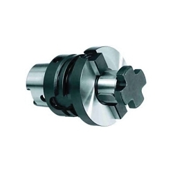 Guhring 9043610160630 4361 Milling Arbor With Larger Axial Plane, 16 mm Arbor, 40 mm OD, HSK-A63, Tapered Shank