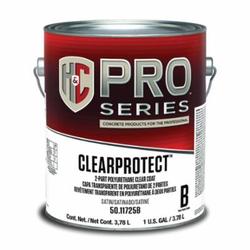 H&C® Clearprotect™ 50.11725B-16 PRO 2-Part Clear Water-Based Polyurethane Coat Sealer, 5 gal, 250 to 400 sq-ft/gal Coverage, Liquid Form, Part B: Satin