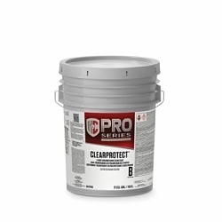 H&C® Clearprotect™ 50.11725B-20 PRO 2-Part Clear Water-Based Polyurethane Coat Sealer, 1 gal, 250 to 400 sq-ft/gal Coverage, Liquid Form, Part B: Satin