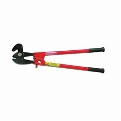 Crescent® 0190MCK Heavy Duty Bolt Cutter With Keeper, 5/16 in Hard Materials Cutting, 24 in OAL, Center Cut, Forged Alloy Steel Jaw