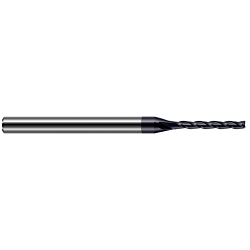 Harvey Tool 810378-C3 Center Cut Long Length Miniature End Mill, 0.078 in Dia Cutter, 0.55 in Length of Cut, (4) Flutes, 1/8 in Dia Shank, 2-1/2 in OAL, AlTiN