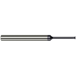 Harvey Tool 57028-C3 Back Deburring Mill, 0.028 in Dia Cutter Head, 0.0200 in W Flat, 2 in OAL, Straight Shank, 0.0029 in W Chamfer