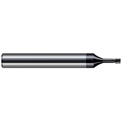 Harvey Tool 896436-C6 Tri-Form Thread Milling Cutter, 10-32 Thread UN Thread, 2-1/2 in OAL, (3) Flutes, 1/4 in Dia Shank