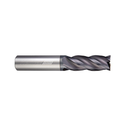 Helical Solutions 30032 HSV-4 Center Cut Imperial Variable Pitch Square End Mill, 1/8 in Dia Cutter, 1/2 in Length of Cut, 4 Flutes, 1/8 in Dia Shank, 2-1/2 in OAL, Aplus