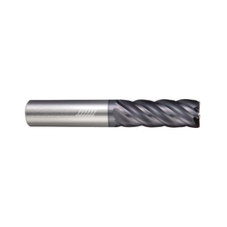 Helical Solutions 34287 HEV-5 Center Cut Imperial Variable Pitch Corner Radius End Mill, 1/2 in Dia Cutter, 0.03 in Corner Radius, 1-1/4 in Length of Cut, 5 Flutes, 1/2 in Dia Shank, 5 in OAL, Aplus