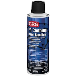 CRC® 14036 Flame Resistant Insect Repellent, 8 oz Aerosol Can, Liquid Form, Milky White, Petroleum Odor/Scent