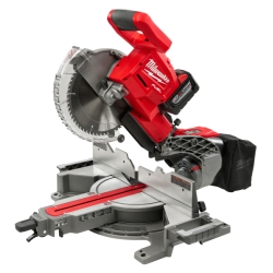 Milwaukee® M18™ FUEL™ 2734-21HD Dual Bevel Cordless Sliding Compound Miter Saw Kit, 10 in Blade, 5/8 in Arbor/Shank, 50 deg Left/60 deg Right Miter, 48 deg Left/Right Bevel