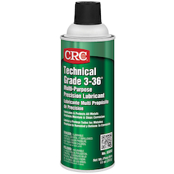 CRC® 03003 3-36® Flammable Thin Non-Drying Multi-Purpose Precision Lubricant, 16 oz Aerosol Can, Liquid Form, Amber, 0.82
