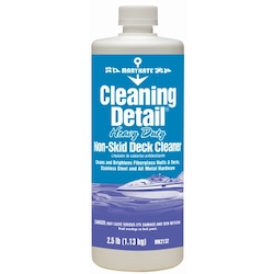 MaryKate® MK2132 Cleaning Detail® Non-Skid Water Based Deck Cleaner, 1 qt Bottle, Clove/Pleasant Odor/Scent, Green, Viscous Opaque Liquid Form