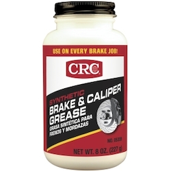 CRC® 05359 Brake Caliper Non-Flammable Synthetic Grease, 8 oz Can, Semi-Solid Grease Form, Dark Gray, -30 to 600 deg F