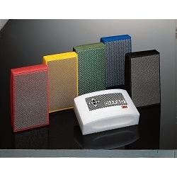 3M™ 7000082372 Flexible Hand Lap, 3-3/4 in OAL, R10 micron Grit, Very Coarse Grade, Blue, Diamond Abrasive