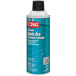 CRC® 1004736 Extremely Flammable Quick-Dry Precision Cleaner, 16 oz Aerosol Can, Liquid, Clear