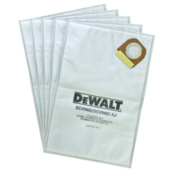 DeWALT® DCV9402 Disposable Liner, 21-3/4 in L x 14 in W x 20 in H, For Use With DCV585 and DCV586 Dust Extractor, Fleece