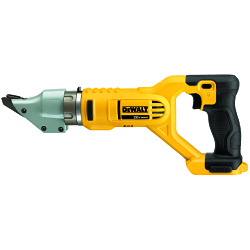 DeWALT® 20V MAX* DCS494B Double Cut Cordless Swivel Head Shear, 14 ga Mild Steel/16 ga Stainless Steel Cutting, 0 to 2450 spm, 15 in OAL, Li-Ion Battery