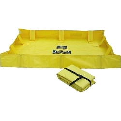 SPC® SB-SL46 Lightweight Portable Spill Containment Berm, 6 ft L x 4 ft W x 8 in H, XR-5 Geomembranes