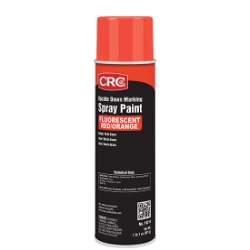 CRC® 1005232 Zinc Re-Nu™ Extremely Flammable Upside Down Marking Paint, 20 oz Container, Liquid Form, Fluorescent Red/Orange, 700 ft Coverage, 75 hr Curing