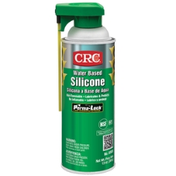 CRC® 03035 Non-Flammable Water Based Silicone Lubricant, 16 oz Aerosol Can, Emulsion Form, Cream White, 0 to 400 deg F