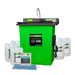 SmartWasher® 14725 OzzyJuice® SW-1 Water Based Degreasing Solution, 55 gal Drum, Liquid, Honey