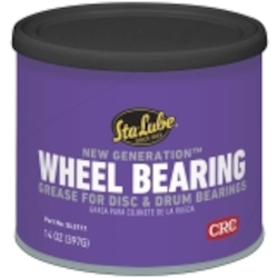 Sta-Lube® SL3111 New Generation Non-Flammable Wheel Bearing Grease, 14 oz Can, Faint/Mild Petroleum Odor/Scent, Amber, Semi-Solid to Solid Grease Form