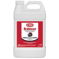CRC® 05051 Brakleen® Extremely Flammable Non-Chlorinated Brake Parts Cleaner, 1 gal Bottle, Liquid, Clear, Solvent