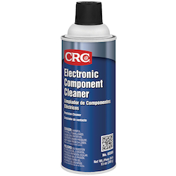 CRC® 02200 Extremely Flammable Electronic Component Cleaner, 20 oz Aerosol Can, Mild Solvent Odor/Scent, Clear, Liquid Form