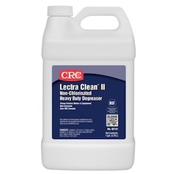 CRC® 02121 Lectra Clean® II Combustible Heavy Duty Non-Chlorinated Degreaser, 1 gal Bottle, Slight Hydrocarbon Odor/Scent, White, Liquid Form
