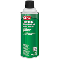 CRC® 03204 Chute Lube® Extremely Flammable Non-Staining Film Silicone Lubricant, 16 oz Aerosol Can, Liquid Form, Clear/Water White, -15 to 400 deg F