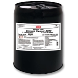 CRC® 02142 2000® Non-Flammable Precision Contact Cleaner, 5 gal Pail, Faint Ethereal Odor/Scent, Clear, Liquid Form