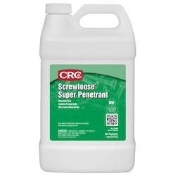 CRC® 03062 Screwloose® Combustible Flammable Super Penetrant, 1 gal Bottle, Liquid, Light Amber, 0.8