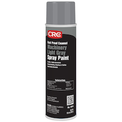CRC® 1005212 Rust Proof Spray Paint, 20 oz Container, Liquid Form, Light Gray, 25 to 40 sq-ft Coverage, 72 hr Curing