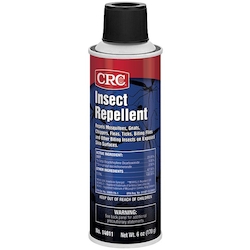 CRC® 14011 Insect Repellent, 8 oz Aerosol Can, Liquid Form, Clear, Mild Alcohol Odor/Scent