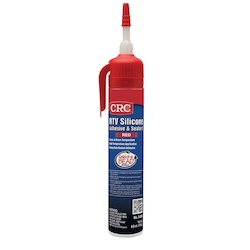 CRC® 14059 High Temperature RTV Silicone Sealant, 8 oz Tube, Red, Silicone Base