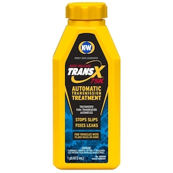 K&W® Trans-X® 402916X6 High Mileage Premium Automatic Transmission Treatment, 16 oz Bottle, Liquid, Red, Faint Petroleum