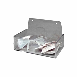 Brady® PD205A Dispenser Tray, 3 in H x 9 in W x 6 in D, Acrylic, Desktop Mount