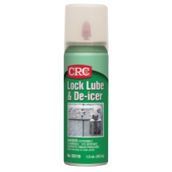 CRC® 03119 Dry Film Extremely Flammable Lock Lubricant, 2 oz Aerosol Can, Liquid Form, Black, 0.74