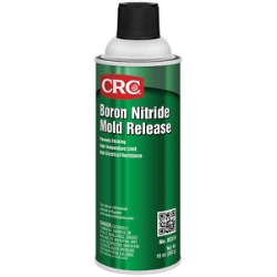 CRC® 03310 Parcel Glide® Dry Film Extremely Flammable Boron Nitride Mold Release, 16 oz Aerosol Can, Liquid Form, Cloudy White, Up to 800 deg F