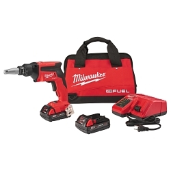 Milwaukee® M18™ 2866-22CT Compact Drywall Screwgun Kit, Li-Ion Battery