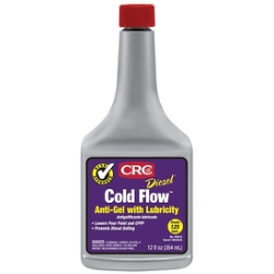 CRC® 05612 Diesel Cold Flow™ Flammable Premium Anti-Gel With Lubricity, 12 oz Bottle, Liquid Form, Amber, Xylene, Solvent Naphtha (Petroleum), Heavy Arom, Ethylbenzene 1, 2, 4-Trimethylbenzene, Naphthalene