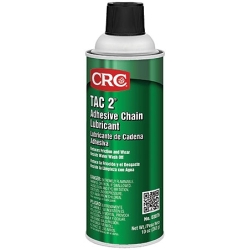 CRC® 03076 TAC 2™ Extremely Flammable Soft Film Adhesive Chain Lubricant, 16 oz Aerosol Can, Liquid, Blue, 0.71
