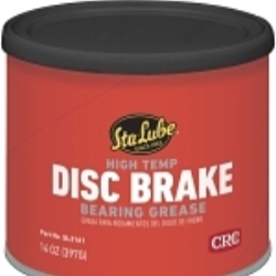Sta-Lube® SL3161 Disc Brake High Temperature Non-Flammable Wheel Bearing Grease, 14 oz Can, Semi-Solid to Solid Grease, Dark Gray, Faint/Mild Petroleum