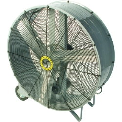 Airmaster® 60007 Portable Belt Drive Mancooler, 42 in Dia Blade, 14000 cfm Flow Rate, 115 V AC, Import