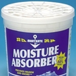MaryKate® 1007633 Non-Flammable Moisture Absorber, 12 oz Tub, Granular Pellet Form, White, 2.2
