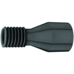 DeWALT® DWV9190 Large Hose Adapter, 8.2 in L, For Use With DWV9000 Universal Connector and DeWALT® Dust Extractor, Black